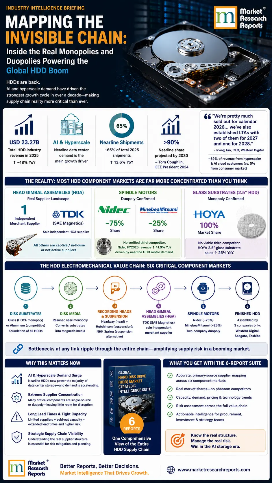 Mapping the Monopolies and Duopolies Powering the Global HDD Boom-Infographic