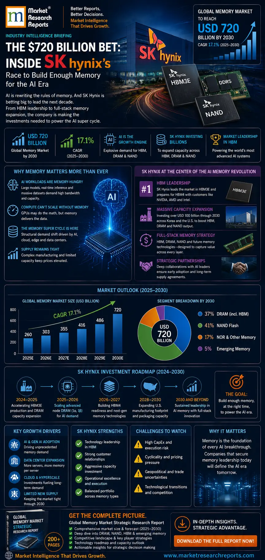 Global Memory Market-Infographic