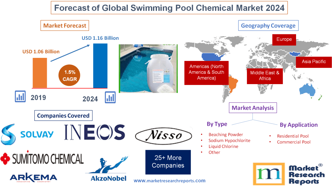 Forecast of Global Swimming Pool Chemical Market 2024
