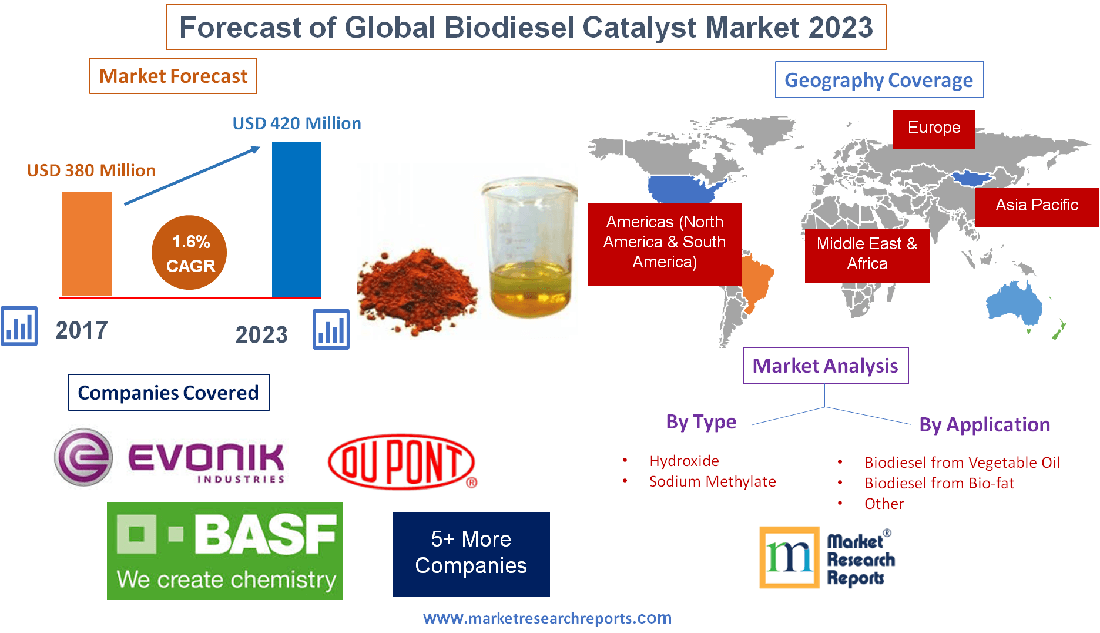 Forecast of Global Biodiesel Catalyst Market 2023