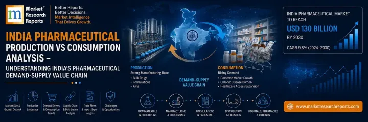 India Pharmaceutical Production vs Consumption Analysis - Understanding India's Pharmaceutical Demand-Supply Value Chain