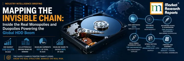 Mapping the Invisible Chain: Inside the Real Monopolies and Duopolies Powering the Global HDD Boom
