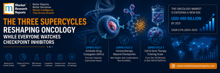 The Three Supercycles Reshaping Oncology While Everyone Watches Checkpoint Inhibitors