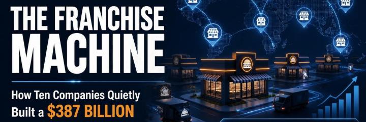 The Franchise Machine - How Ten Companies Quietly Built a $387 Billion Expansion Engine