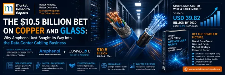 The $10.5 Billion Bet on Copper and Glass: Why Amphenol Just Bought Its Way Into the Data Center Cabling Business