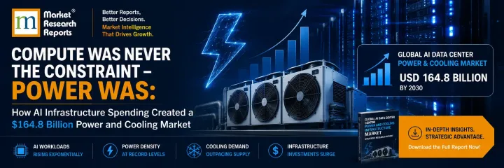 Compute Was Never the Constraint - Power Was: How AI Infrastructure Spending Created a $164.8 Billion Power and Cooling Market