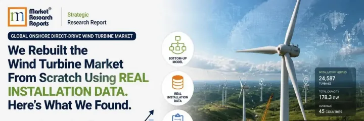 We Rebuilt the Wind Turbine Market From Scratch Using Real Installation Data. Here's What We Found.