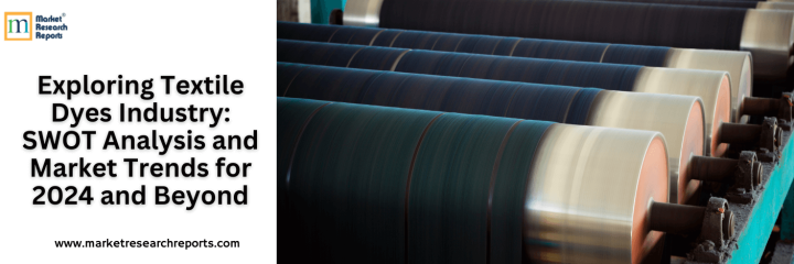 Exploring Textile Dyes Industry: SWOT Analysis and Market Trends for 2024 and Beyond