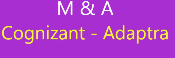 Cognizant to Strengthen their Position in Australasia by Acquiring Adaptra