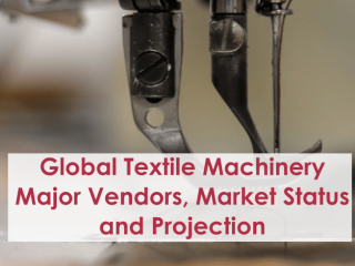 Global Textile Machinery Major Vendors, Market Status and Projection