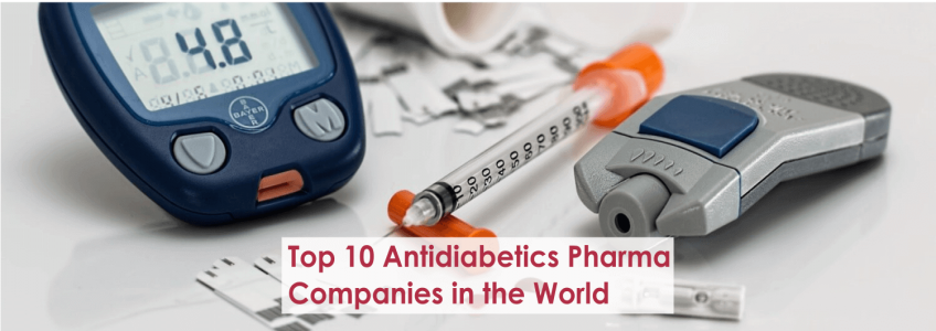 Top 10 Antidiabetics Pharma Companies in the World