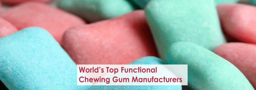 World’s Leading Functional Chewing Gum Manufacturers