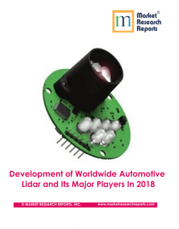 Development of Worldwide Automotive Lidar and Its Major Players In 2018