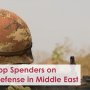 Top Spenders on Defense in Middle East